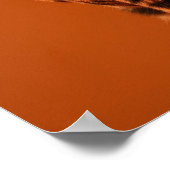 Dapper Feline Portrait - Cool Cat in Sunglasses Poster (Ecke)