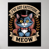 Dapper Feline Poster (Vorne)