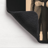 Dapper Frankenstein Wedding Day - Monster Hallowee Mousepad (Ecke)