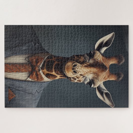 Dapper Giraffe Puzzle (Horizontal)