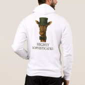 *Dapper Giraffe Vibes* Hoodie (Rückseite)