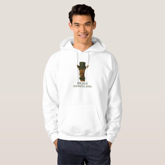 *Dapper Giraffe Vibes* Hoodie (Vorne ganz)