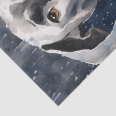 Dapper Great Dane in Downpour Seidenpapier (Detail)