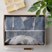 Dapper Great Dane in Downpour Seidenpapier (Geschenk)