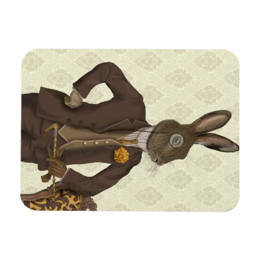 Dapper Hare 2 Magnet (Horizontal)