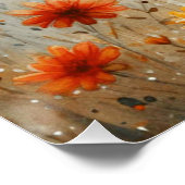 Dapper Hare: Ein bisschen Whimsy Bunny Poster (Ecke)