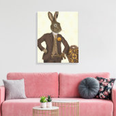 Dapper Hare Leinwanddruck (Insitu (Wohnzimmer))