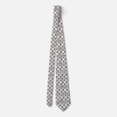Dapper Icons: Ein Vintager Gentleman's Ästhetik Krawatte (Rückseite)