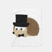 Dapper Igel Fleecedecke (Vorderseite)