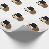 Dapper Igel Geschenkpapier (Ecke)