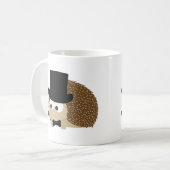 Dapper Igel Kaffeetasse (Vorderseite Links)