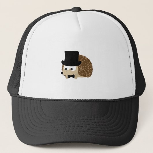 Dapper Igel Truckerkappe (Vorderseite)