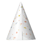 Dapper Kitty Birthday Partyhütchen (Rückseite)