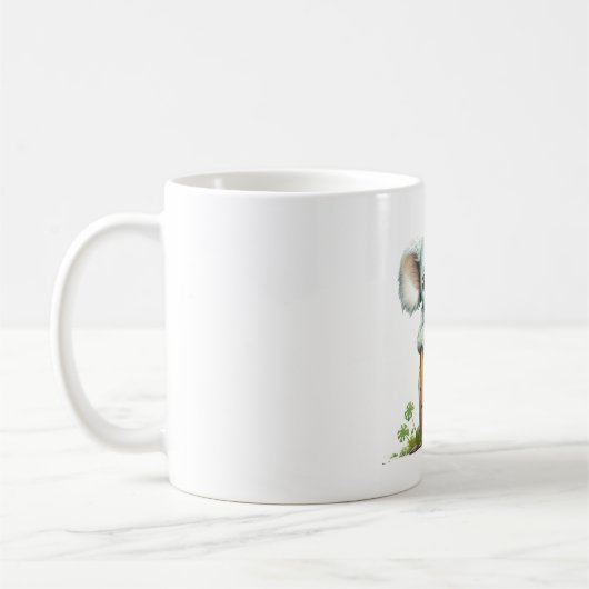 Dapper Koala Dreams: Koala Niedlich Cup - Typ D Kaffeetasse (Links)