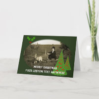 DAPPER MAN W/ HUND PIPE TOP HAT 1890 FOTO XMAS