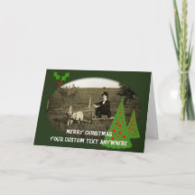 DAPPER MAN W/ HUND PIPE TOP HAT 1890 FOTO XMAS