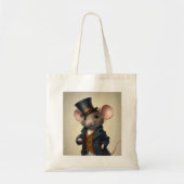 Dapper Mouse Tote Bag Tragetasche (Vorne)
