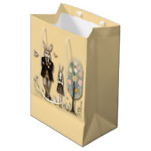 Dapper Oaster Mittlere Geschenktüte (Vorderseite Schrägansicht)