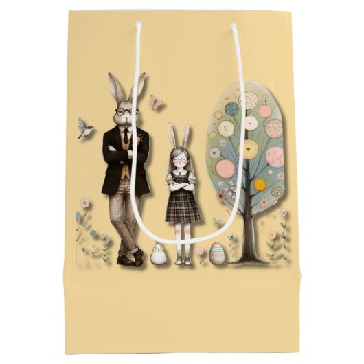 Dapper Oaster Mittlere Geschenktüte (Rückseite)