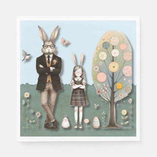 Dapper Oaster Napkins Serviette (Vorderseite)