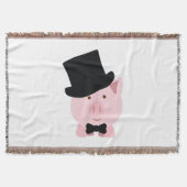 Dapper Pig Decke (Vorderseite)
