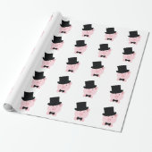 Dapper Pig Geschenkpapier (Ungerollt)