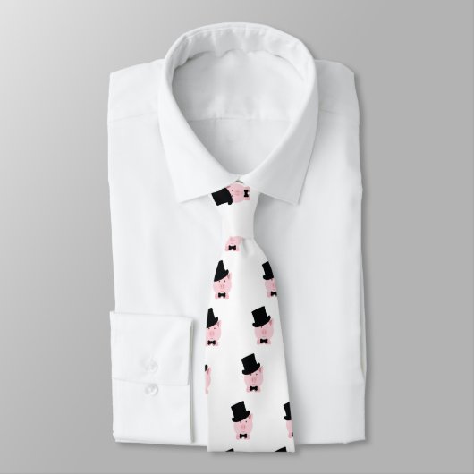 Dapper Pig Krawatte (Gebunden)