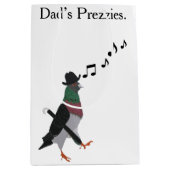 Dapper Pigeon  Mittlere Geschenktüte (Vorderseite)