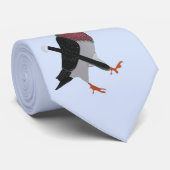 Dapper Pigeon über Stadt Krawatte (Gerollt)