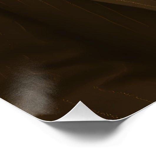 Dapper Raccoon Poster (Ecke)