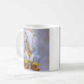 Dapper Rat Baby Art Kaffeetasse (Vorderseite Links)