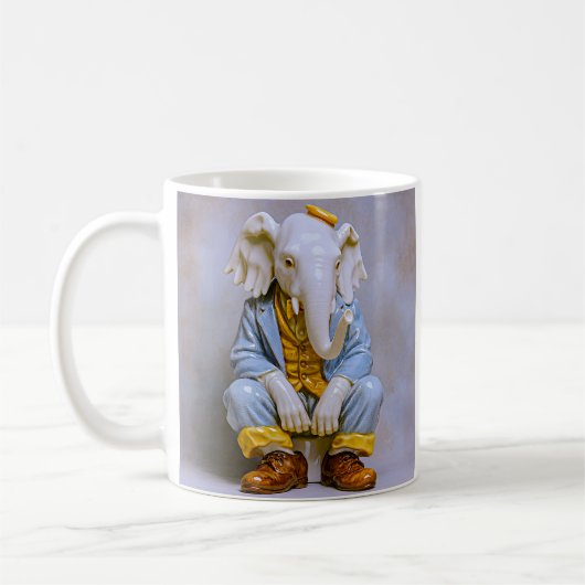 Dapper Rat Baby Art Kaffeetasse (Links)