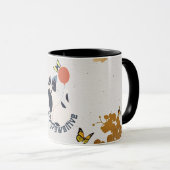 Dapper Tuxedo Cat Celebration Coffee & Tea Mug Tasse (VorderseiteRechts)