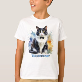 Dapper Tuxedo Cat T-Shirt