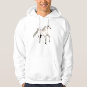 Dapple grauen arabischen PferdeHoodie Hoodie