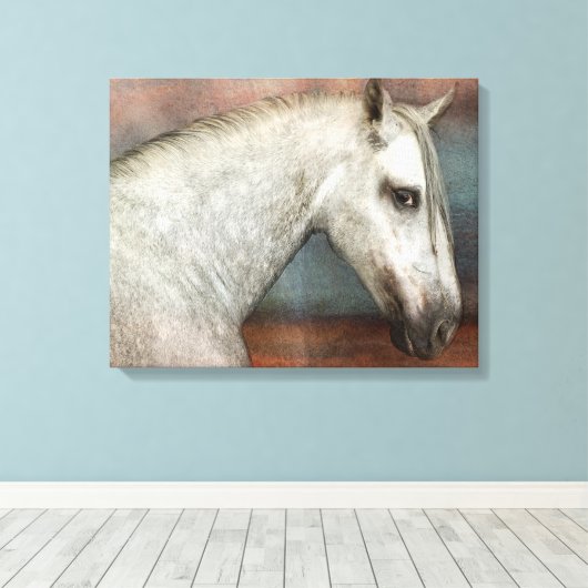 Dapple Gray Ein perfektes Wochenende in Andalusien Leinwanddruck (Insitu (Holzboden))