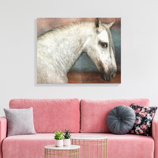 Dapple Gray Ein perfektes Wochenende in Andalusien Leinwanddruck (Insitu (Wohnzimmer))