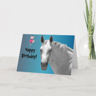 Dapple Gray Horse Karte