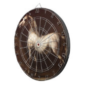 Dapple Gray Horse (von Théodore Géricault) Dartscheibe (Vorderseite rechts)