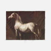 Dapple Gray Horse (von Théodore Géricault) Fleecedecke (Vorderseite (Horizontal))