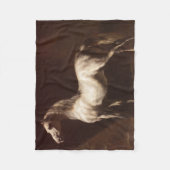 Dapple Gray Horse (von Théodore Géricault) Fleecedecke (Vorderseite)