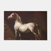 Dapple Gray Horse (von Théodore Géricault) Fußmatte (Vorderseite)