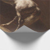 Dapple Gray Horse (von Théodore Géricault) Geschenkpapier (Ecke)
