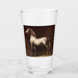 Dapple Gray Horse (von Théodore Géricault) Glas