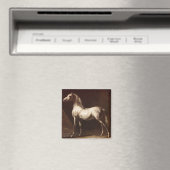 Dapple Gray Horse (von Théodore Géricault) Magnet (In Situ (Geschirrspüler))