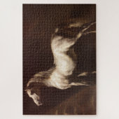 Dapple Gray Horse (von Théodore Géricault) Puzzle (Vertikal)