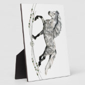 Dapple Gray Icelandic Mare Grá Fotoplatte (Seite)