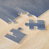 Dapple Gray Trakehner im Schnee Puzzle (Seite)