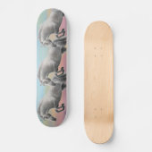 Dappled graues Pferdespringendes Skateboard (Vorderseite)