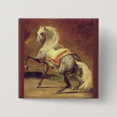 DAPPLED GRAY HORSE BUTTON (Vorderseite)